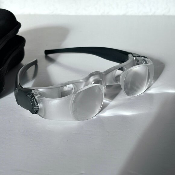 Eschenbach Max TV Magnifier Viewing Glasses | Sports Movies Television Distance - Picture 3 of 8